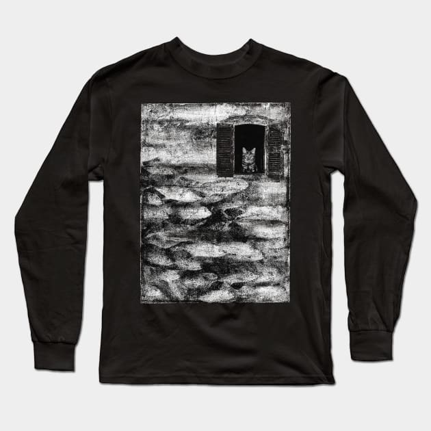 Window Long Sleeve T-Shirt by bulografik